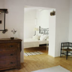 Bedroom 3 – the en-suite bedroom with king sized double, dressing area with wardrobe, and a single daybed